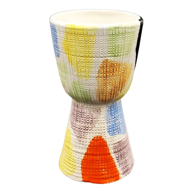 Vintage Ceramic Vase from Fratelli Fanciularlacci, Italy, 1950s For Sale