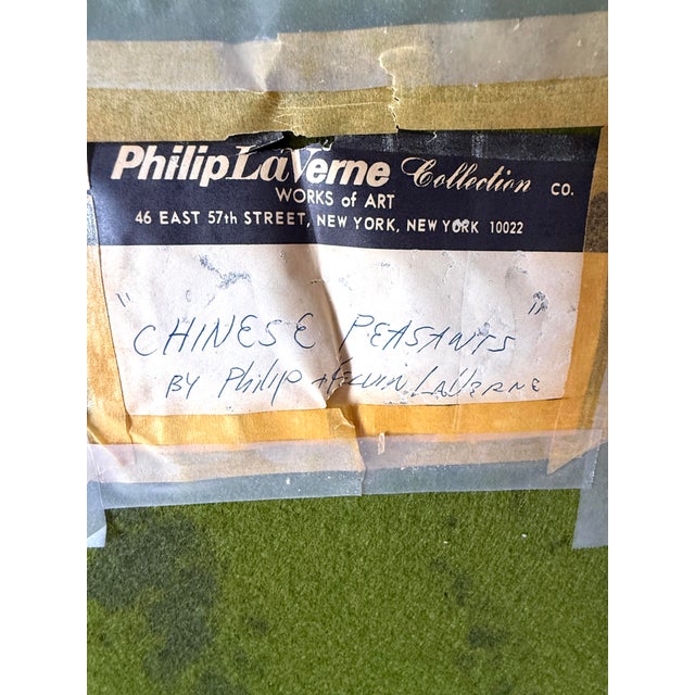 Philip & Kelvin Laverne Chinese Peasants Wall Panel For Sale - Image 9 of 9