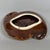 Orange Majolica Centerpiece with Lava Effect Enamel from Vallauris, 1970s For Sale - Image 8 of 11