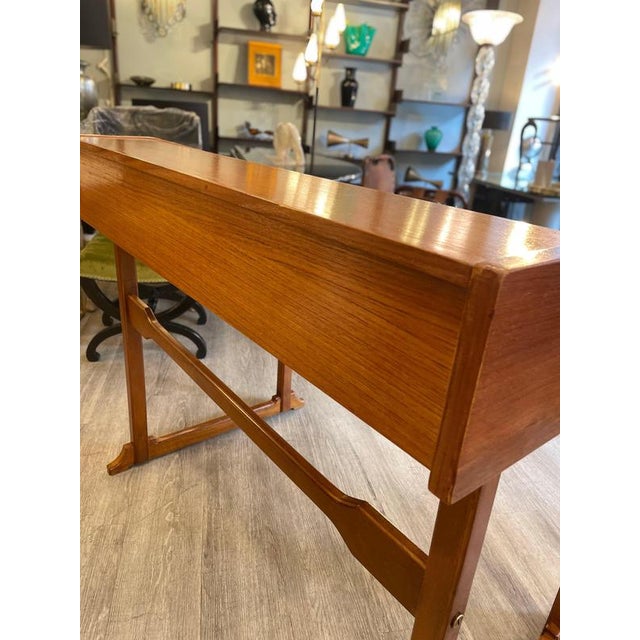 Swedish Teak Writing Desk, Mid-1950s For Sale - Image 13 of 18
