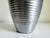 Late 20th Century Art Deco Style Ribbed Metal Vase, Late 20th Century For Sale - Image 5 of 9