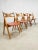 Brown Mid-Century Danish Sawbuck Dining Chairs by Hans Wegner, Set of 4 For Sale - Image 8 of 8