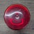 Modern Red Plastic Stool Attributed to Kartell For Sale - Image 3 of 4