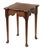 Late 20th Century Late 20th Century Vintage Queen Anne Style Side Table For Sale - Image 5 of 5