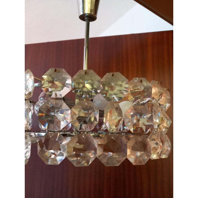 Silver Crystal Pendant from Bakalowits & Söhne, 1950s For Sale - Image 8 of 12