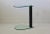 1980s 1980s Leon Rosen for Pace Style Postmodern Steel and Glass Teardrop Side Table Vintage For Sale - Image 5 of 12