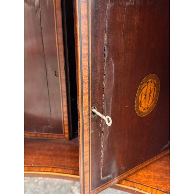 Federal Style Inlaid Mahogany Sideboard, 19th Century For Sale - Image 4 of 12