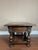 Antique English Side End Table Small Square Carved Oak Jacobean Revival C1910 For Sale - Image 10 of 18