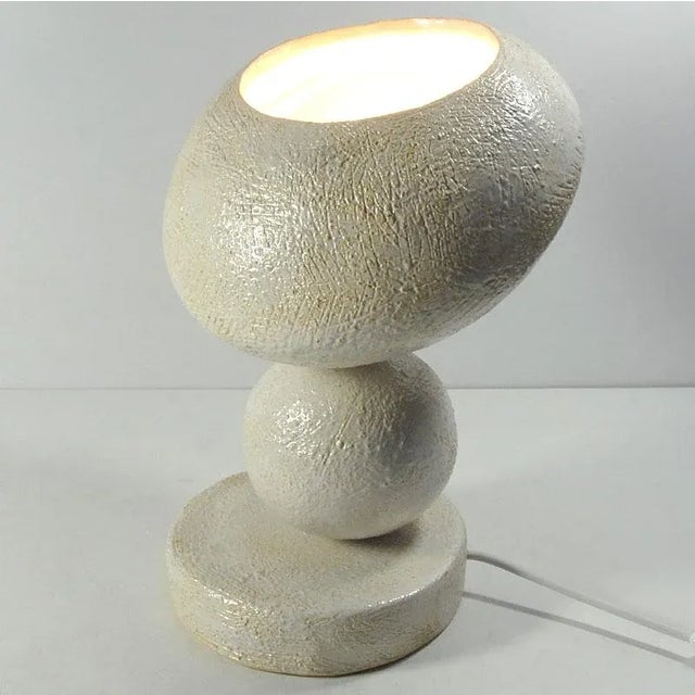 Brutalist Pottery Light Sculpture by Joanna Wysocka, 2000s For Sale - Image 4 of 11