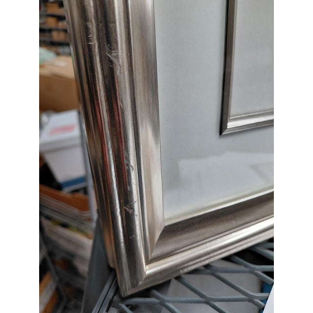 Blue Framed Reuven and Tzipora Masel Paper Foundations of the World Art For Sale - Image 8 of 10