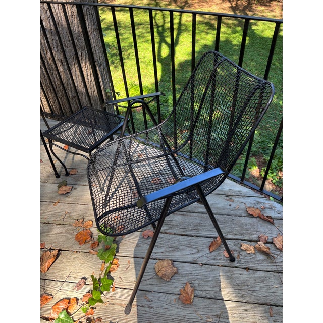 Russell Woodard 1960s Attributed to Russell Woodard Sculptura Petite Arm Chairs - A Pair For Sale - Image 4 of 5