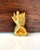 Mid-Century Modern Gilt Bronze Brooch Chateau en Espagne by Line Vautrin For Sale - Image 3 of 11