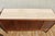 Wood 1970s Dunbar Mid-Century Modern Walnut Credenza / Sideboard With Travertine Top For Sale - Image 7 of 18