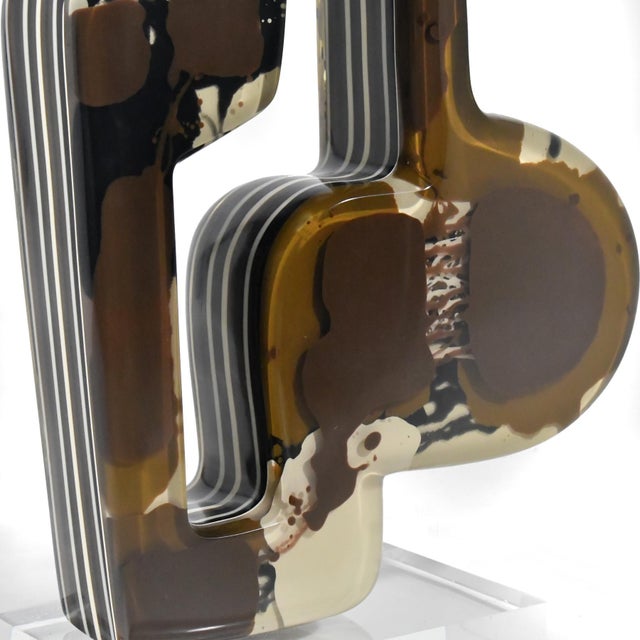 Salvatore Zagami Abstract Resin Sculpture For Sale - Image 10 of 13