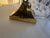 Art Deco Vintage Turtle Shell Shaped Brass Touch Lamp For Sale - Image 3 of 8