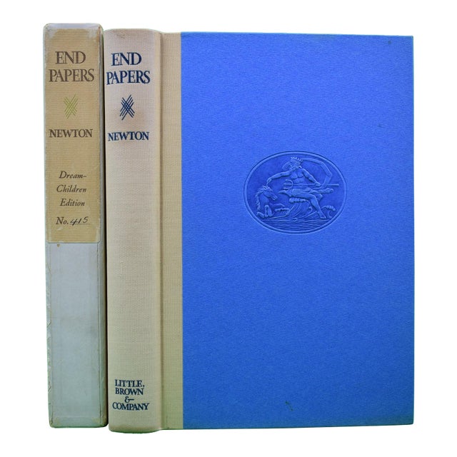 "End Papers: Literary Recreations" 1933 Newton, A. Edward For Sale