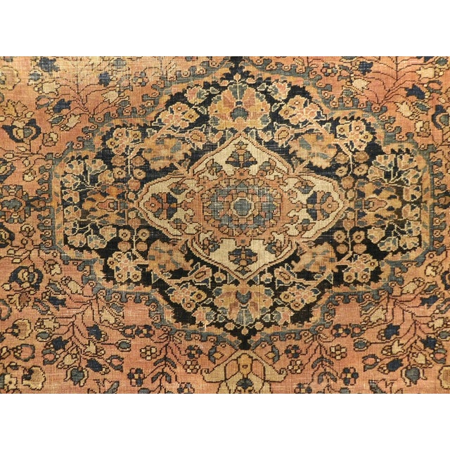 Antique Hand-Knotted Persian Rug. 4'x 7' For Sale - Image 12 of 16