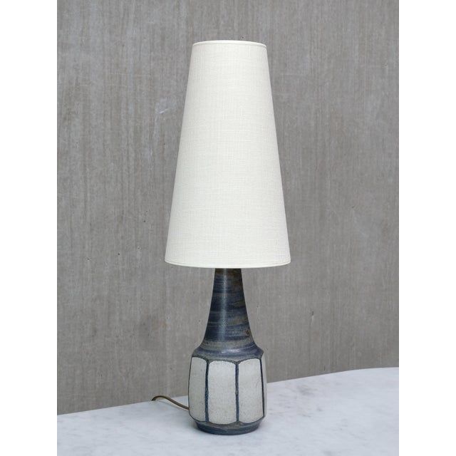 Glazed Stoneware Table Lamp by Marianne Starck for Michael Andersen & Son, Denmark, 1960s For Sale - Image 10 of 10