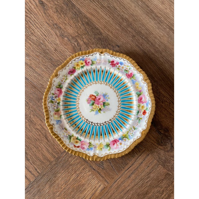 Early 19th Century English Hammersley Porcelain Decorative Plate For Sale - Image 9 of 9