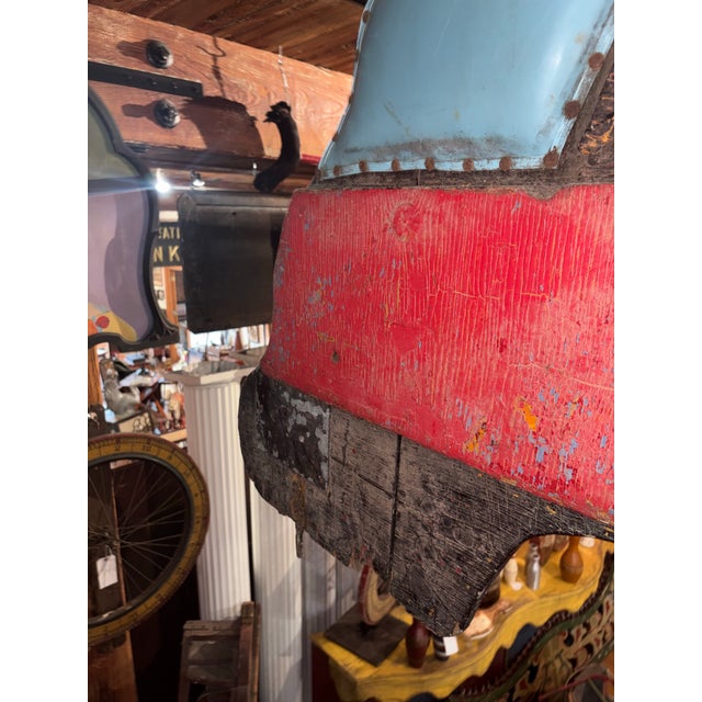 Cw Parker Style Dragon Carousel Chariot Panel For Sale - Image 12 of 12