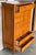 Tall Vintage Tall Teak Wood Campaign Highboy Chest in Style of Bernhardt For Sale - Image 9 of 13