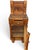 Pair of 1930 Walnut Nightstand American Art Deco Bedside Cabinet Refurbished For Sale - Image 9 of 18