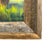 Late 20th Century Painting Buffalo in Field Oil on Canvas Signed Elaine Rhoades Vintage Original Art For Sale - Image 5 of 6