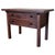 20th Century Spanish Nightstand or Side Table with Two Drawers and Iron Hardware For Sale - Image 9 of 18