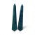 Hollywood Regency 1960s Monumental Pair Faux Malachite Obelisks on Gold Ball Feet For Sale - Image 3 of 10