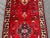 Tribal Hand Knotted Vintage Shirazi Pattern Style Runner Rug For Sale - Image 3 of 6