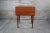 20th Century Early American Style Cherry Drop Leaf Side Accent Table For Sale - Image 9 of 13