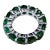 35 Pointer Each 4.5 Carat Emerald Anniversary Eternity Band / Ring in Platinum For Sale