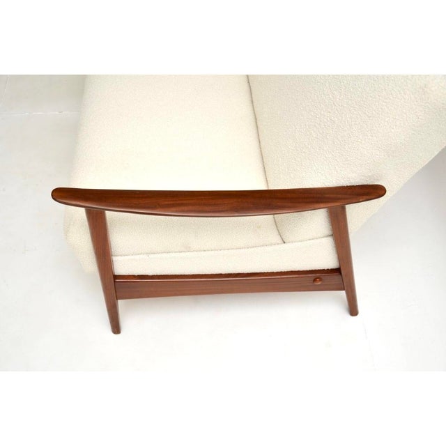 Vintage Danish Afrosia Sofa Bed, 1960s For Sale - Image 12 of 13