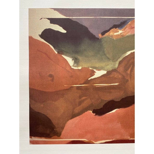 Various Artists Helen Frankenthaler Abstract Expressionist Fine Art Lithograph Print " Nature Abhors a Vacuum " 1973 For Sale - Image 4 of 12
