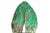 Vintage Monumental Boho Cast Concrete Elephant Ear Leaf For Sale - Image 9 of 14
