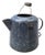 Vintage Large Blue Speckled Enamel Federal Graniteware Coffee Pot For Sale