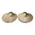 1980s Italian Sprouted Garlic Bowls, a Pair For Sale