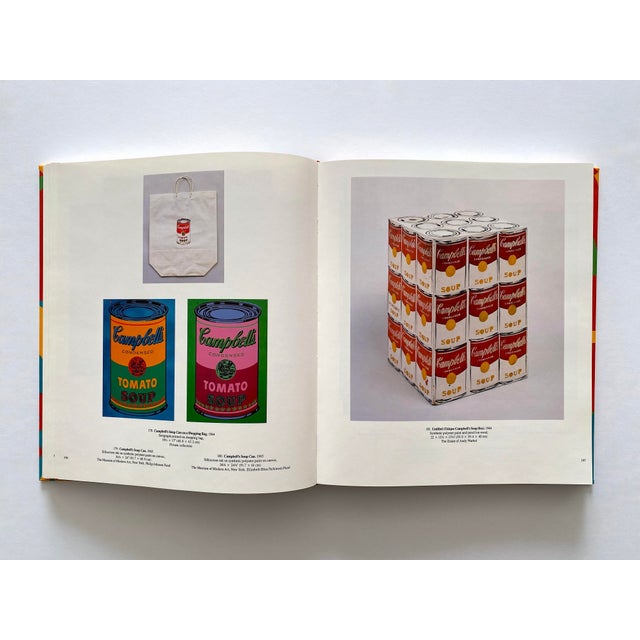 Plastic " Andy Warhol : A Retrospective " Vintage 1989 First Edition Lithograph Print Hardcover Landmark Exhibition Pop Art Book For Sale - Image 7 of 18