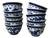 Sencha Cups with Karako Decor, Japan, 1930s, Set of 10 For Sale