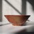 Mid-Century Modern Vintage Signed Studio Pottery Ceramic Bowl With Wide Flared Rim and Speckled Red Glaze For Sale - Image 3 of 12
