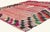22008 Vintage Azilal Boucherouite Moroccan Rug, 06'00 x 06'03. The Barley Covenant: A Vintage Azilal Moroccan Masterpiece...