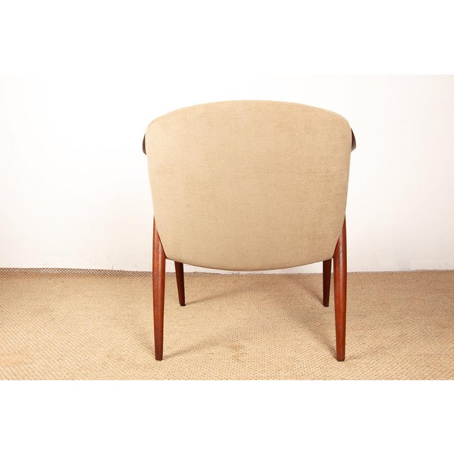 Scandinavian Teak and Fabric New Tyrol Armchairs by Gerhard Berg for Westnofa, 1960, Set of 2 For Sale - Image 13 of 18