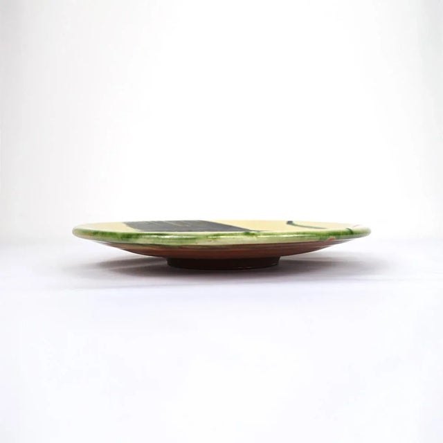 Mid-Century Ceramic Wall Plates with Fish Decor by Puigdemont, Set of 3 For Sale - Image 14 of 16