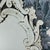 19th Century Large 19th C. Venetian Reverse Etched Mirror With Original Beveled Mirror Plate For Sale - Image 5 of 18