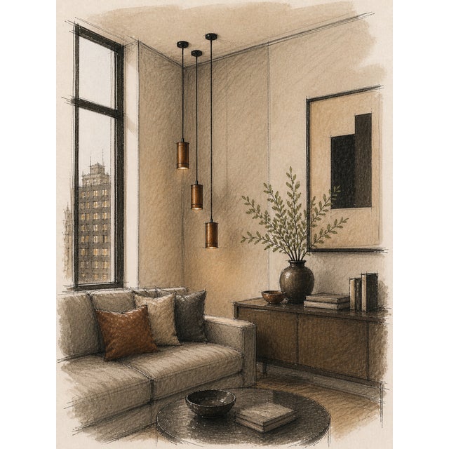 Black Flame-Cut Copper Pendant Lamps by Svend Aage Holm Sørensen, 1960s, Set of 3 For Sale - Image 8 of 9