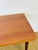 1950s Art Deco Dining Table in Varnished Chevron-Patterned Wood, 1950 For Sale - Image 5 of 11
