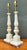 Vintage Carved Stone Column Lamp - A Pair For Sale - Image 9 of 12