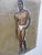 Folk Art Mid 20th Century Robert Whitmore Oil Painting of Male Model For Sale - Image 3 of 6