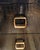Modern Black Faux Crocodile & Bronze Double Dresser Chest For Sale - Image 11 of 15
