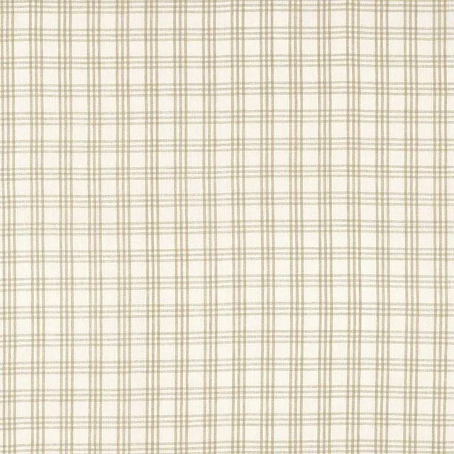 Sample - Schumacher Imogen Fabric in Fawn For Sale